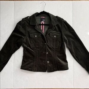 Kut from the Kloth Women's Dark Brown Utility Jacket